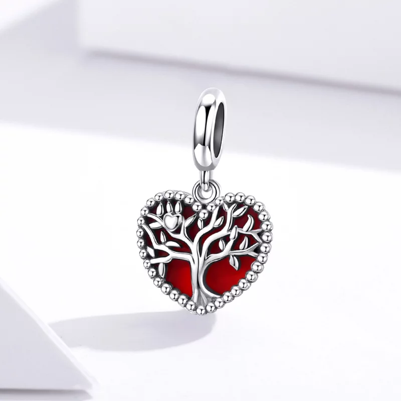 (image pour) Charm Pendant Style PANDORA Arbre d'amour - SCC1556 - Afficher 3