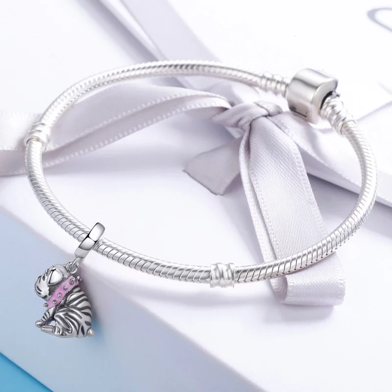 (image pour) Charm Pendant Style PANDORA Bouledogues anglais - SCC552 - Afficher 4