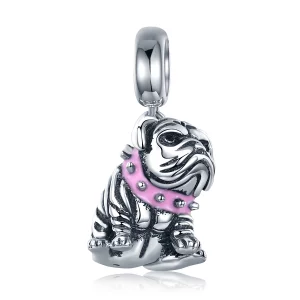 (image pour) Charm Pendant Style PANDORA Bouledogues anglais - SCC552