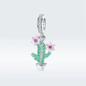 (image pour) Charm Pendant Style PANDORA Cactus - BSC121