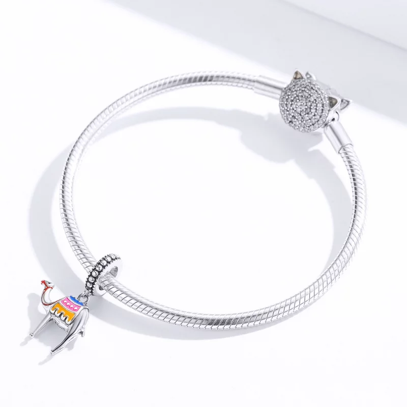 (image pour) Charm Pendant Style PANDORA chameau - SCC1376 - Afficher 4