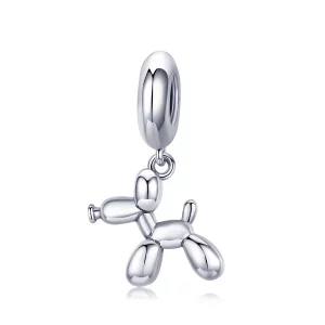 (image pour) Charm Pendant Style PANDORA Chien ballon mignon - SCC981