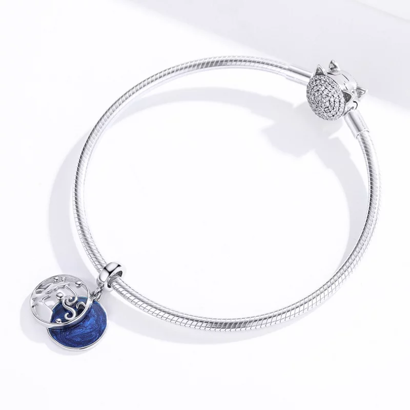(image pour) Charm Pendant Style PANDORA Ciel étoilé - SCC1389 - Afficher 4
