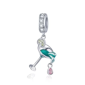 (image pour) Charm Pendant Style PANDORA Cocktail d'été - BSC262