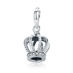 Charm Pendant Style PANDORA Couronne élégante - SCC781 (image pour) Charm Pendant Style PANDORA Couronne élégante - SCC781
