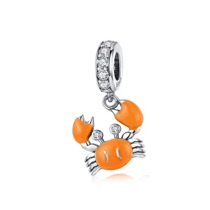 (image pour) Charm Pendant Style PANDORA Crabe d'été - BSC076