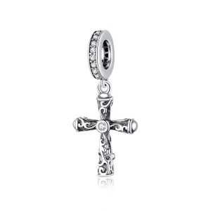 (image pour) Charm Pendant Style PANDORA Croix ancienne - BSC313
