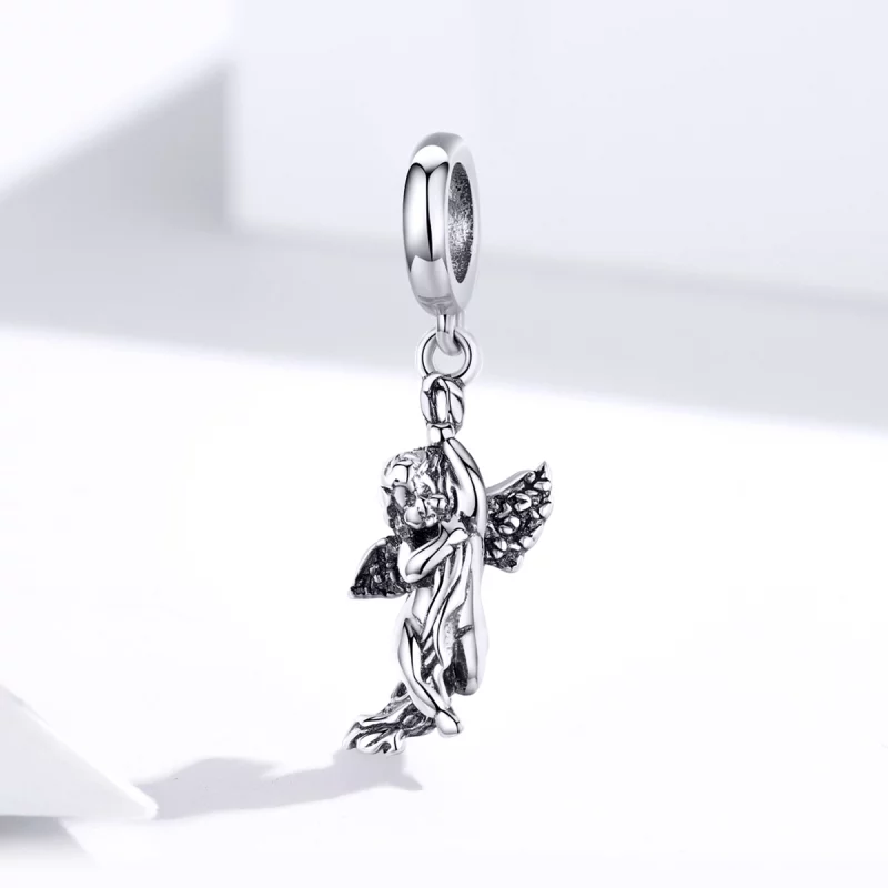 (image pour) Charm Pendant Style PANDORA Cupidon - SCC1405 - Afficher 2