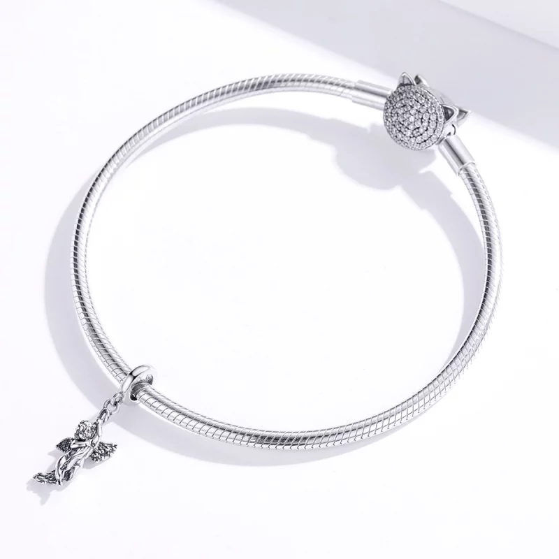 (image pour) Charm Pendant Style PANDORA Cupidon - SCC1405 - Afficher 3