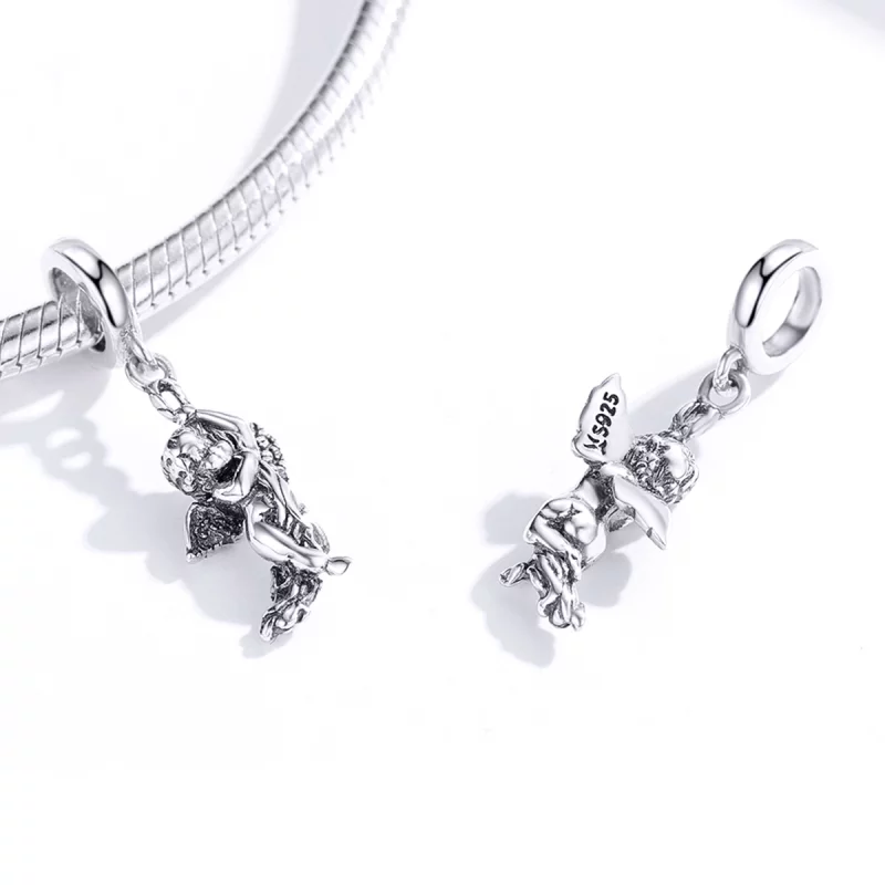 (image pour) Charm Pendant Style PANDORA Cupidon - SCC1405 - Afficher 4
