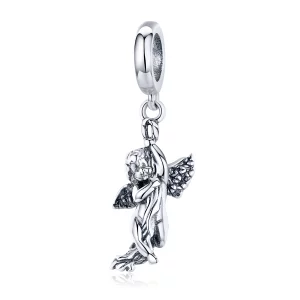 (image pour) Charm Pendant Style PANDORA Cupidon - SCC1405