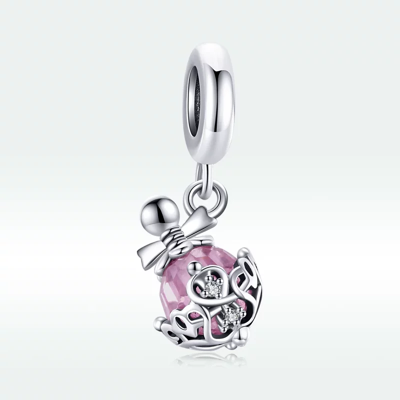 (image pour) Charm Pendant Style PANDORA Flacon de parfum - SCC1734 - Afficher 5