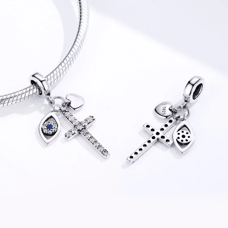 (image pour) Charm Pendant Style PANDORA Gardien - SCC1327 - Afficher 4