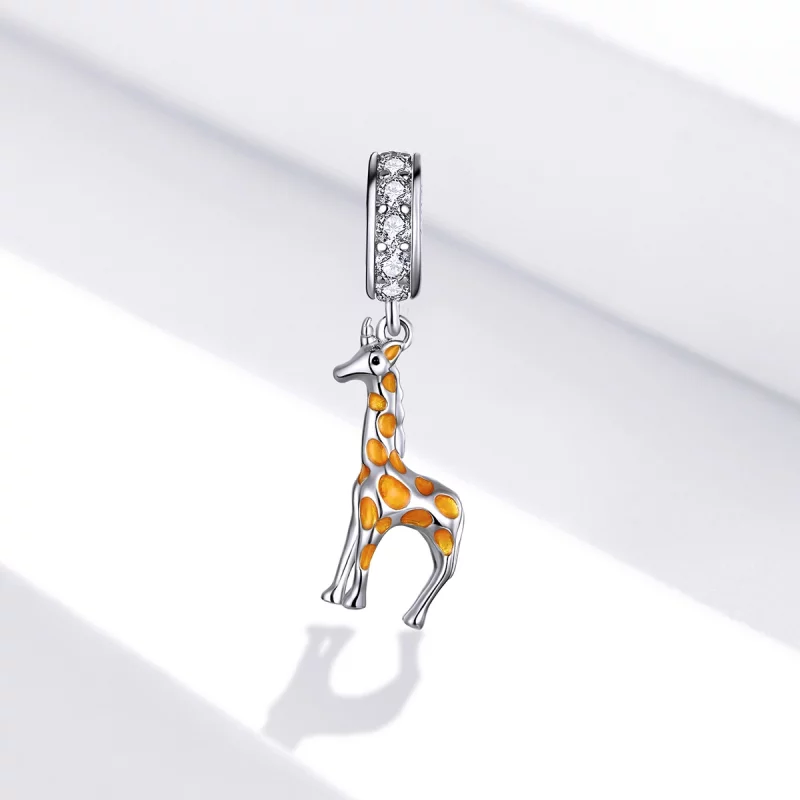(image pour) Charm Pendant Style PANDORA Girafe - BSC258 - Afficher 2