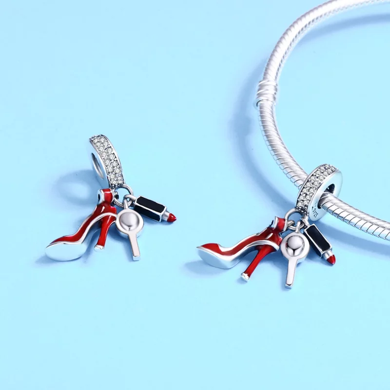(image pour) Charm Pendant Style PANDORA Habillage sexy - SCC457 - Afficher 5