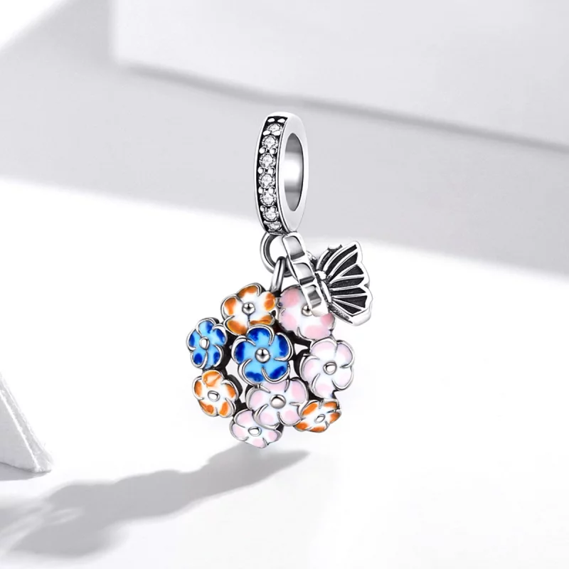 (image pour) Charm Pendant Style PANDORA Jardin coloré - SCC1702 - Afficher 2