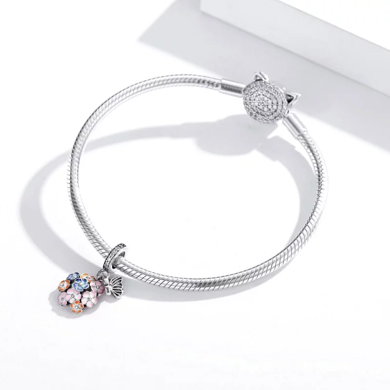 (image pour) Charm Pendant Style PANDORA Jardin coloré - SCC1702 - Afficher 3