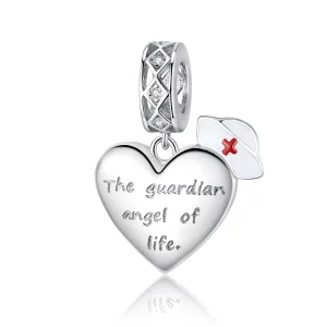(image pour) Charm Pendant Style PANDORA L'ange gardien de la vie - BSC307