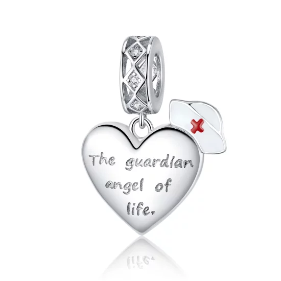 (image pour) Charm Pendant Style PANDORA L'ange gardien de la vie - BSC307