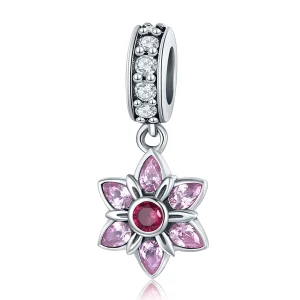 (image pour) Charm Pendant Style PANDORA La danse des fleurs - SCC840