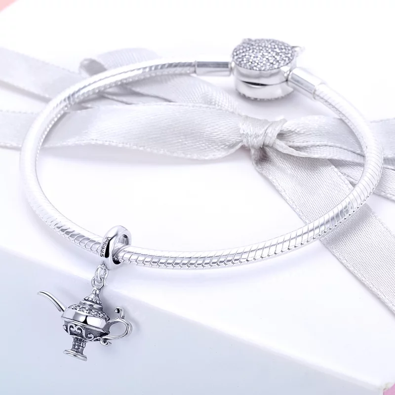 (image pour) Charm Pendant Style PANDORA La lampe d'Aladin - SCC703 - Afficher 2