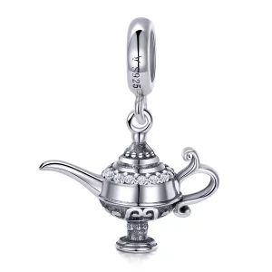 (image pour) Charm Pendant Style PANDORA La lampe d'Aladin - SCC703