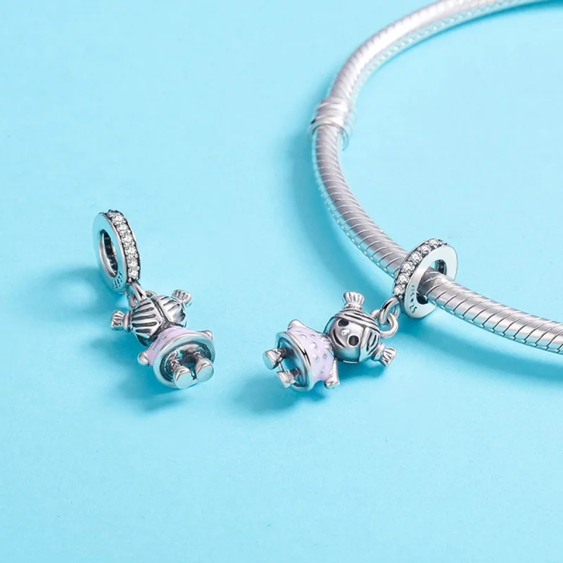 (image pour) Charm Pendant Style PANDORA La vie parfaite est douce - SCC543 - Afficher 5
