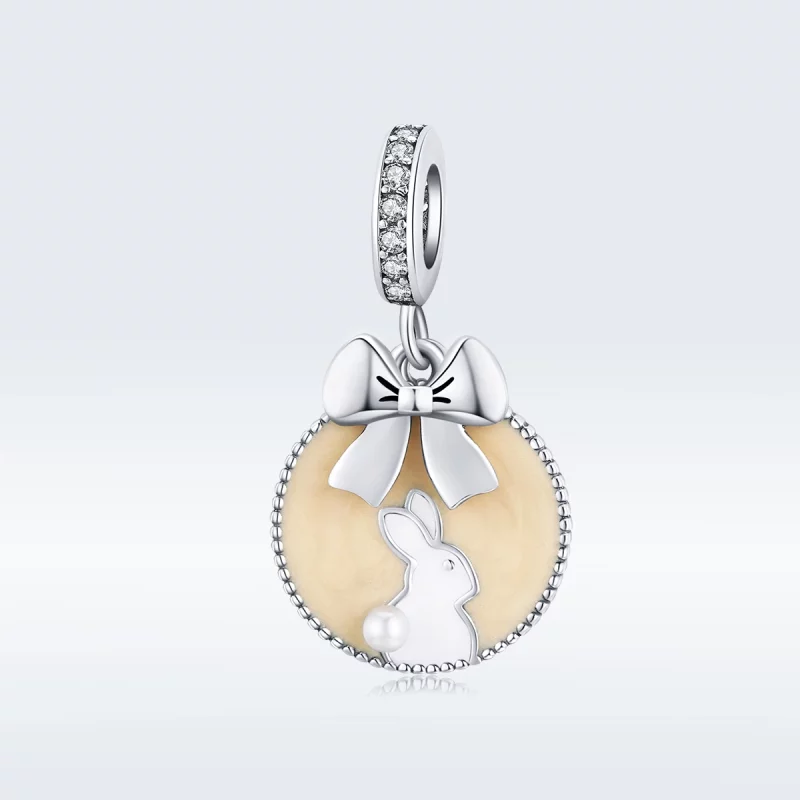 (image pour) Charm Pendant Style PANDORA Lapin - SCC1439 - Afficher 5