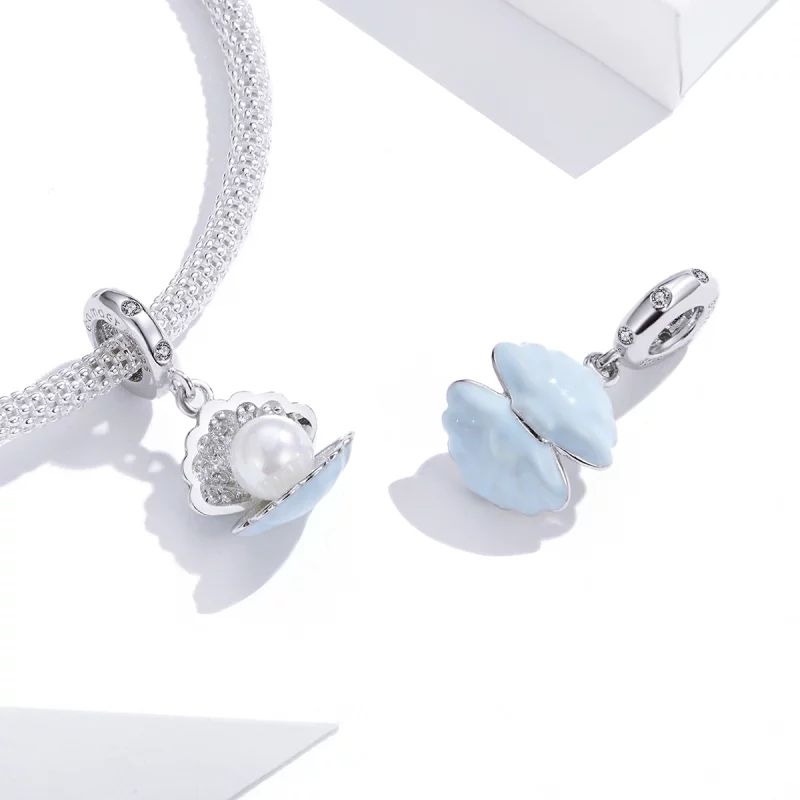 (image pour) Charm Pendant Style PANDORA Légende de la mer - BSC242 - Afficher 4