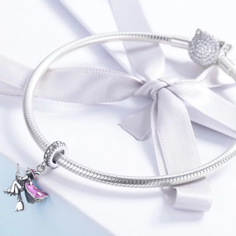 (image pour) Charm Pendant Style PANDORA Magicien d'Oz - SCC914 - Afficher 3