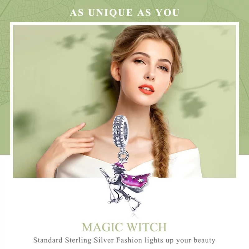 (image pour) Charm Pendant Style PANDORA Magicien d'Oz - SCC914 - Afficher 6