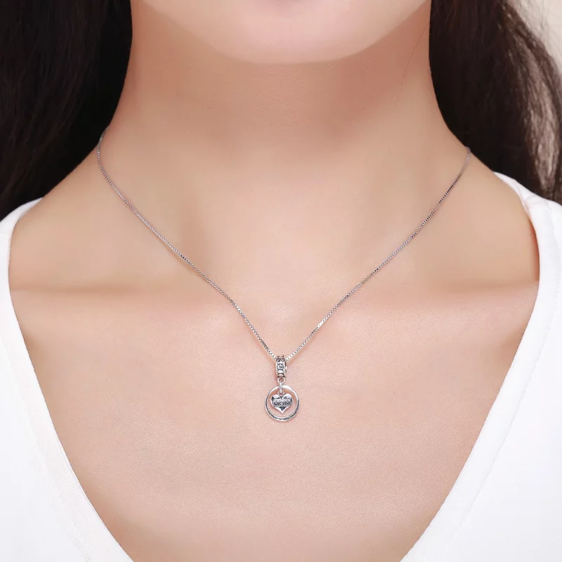 (image pour) Charm Pendant Style PANDORA Maman d'amour - SCC649 - Afficher 6