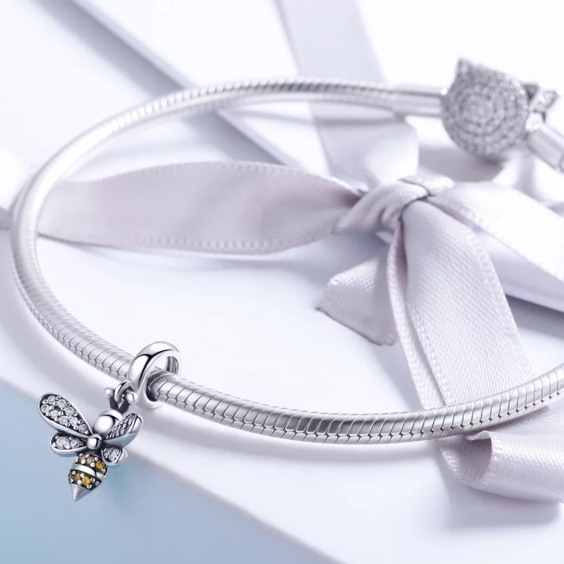 (image pour) Charm Pendant Style PANDORA Mon chéri - SCC821 - Afficher 4