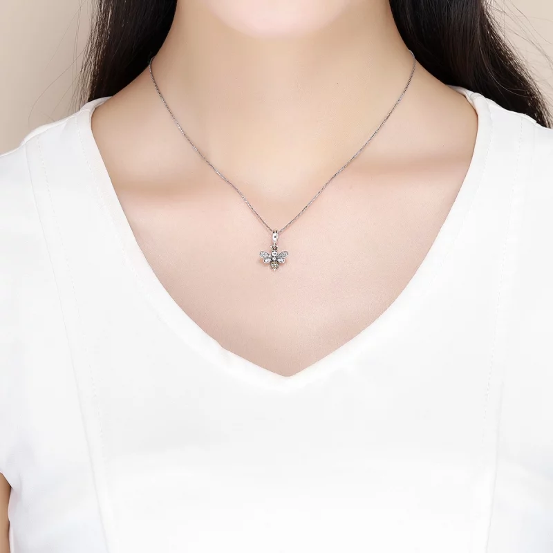 (image pour) Charm Pendant Style PANDORA Mon chéri - SCC821 - Afficher 5