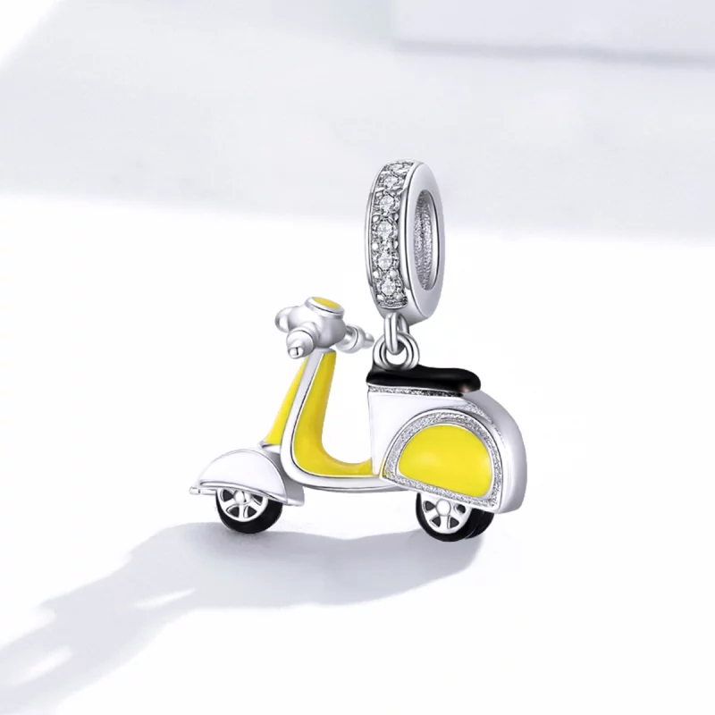 (image pour) Charm Pendant Style PANDORA Moto - BSC136 - Afficher 2