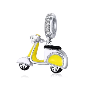 (image pour) Charm Pendant Style PANDORA Moto - BSC136