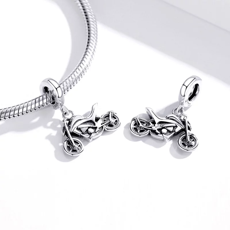 (image pour) Charm Pendant Style PANDORA Moto - SCC1712 - Afficher 4