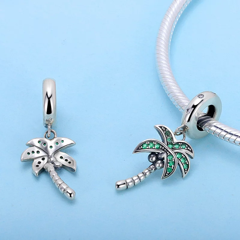 (image pour) Charm Pendant Style PANDORA Palmier - SCC697 - Afficher 2