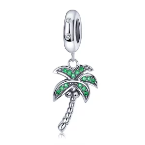 (image pour) Charm Pendant Style PANDORA Palmier - SCC697