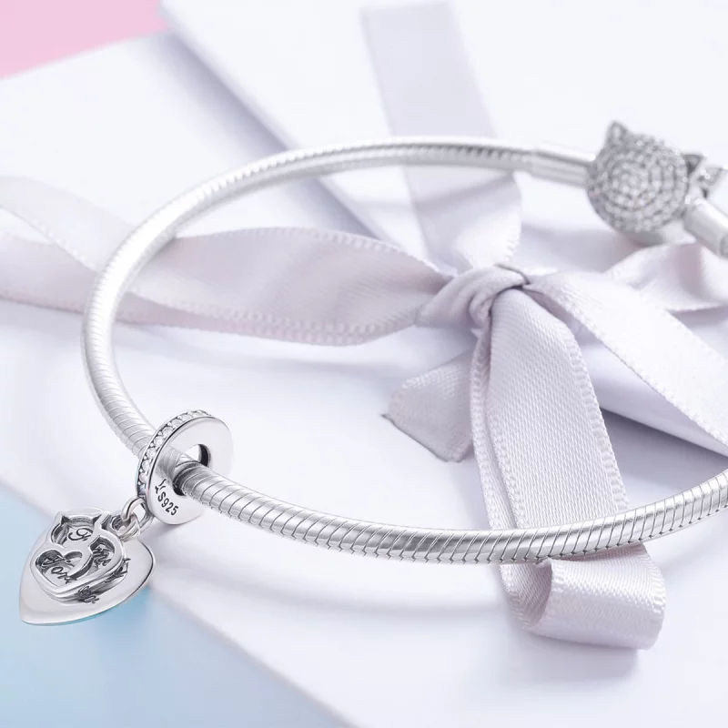(image pour) Charm Pendant Style PANDORA Paresseux mignon - SCC866 - Afficher 4