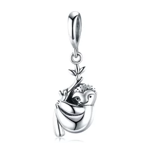 (image pour) Charm Pendant Style PANDORA Paresseux mignon - SCC866