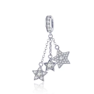 (image pour) Charm Pendant Style PANDORA Pentagrammes - SCC881