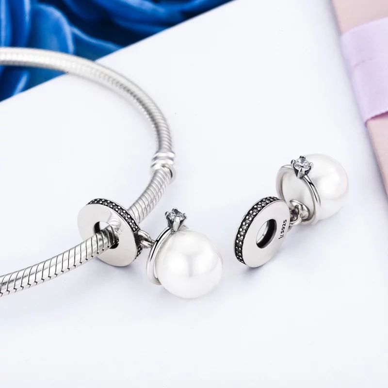 (image pour) Charm Pendant Style PANDORA Perles élégantes - SCC137 - Afficher 4