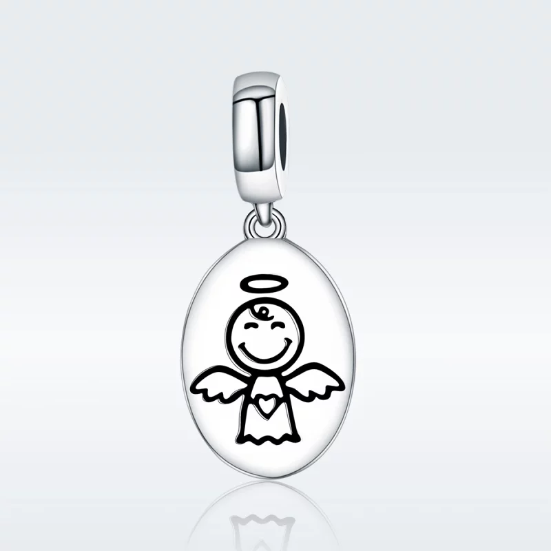 (image pour) Charm Pendant Style PANDORA Perte du nourrisson Fausse couche - SCC328 - Afficher 2