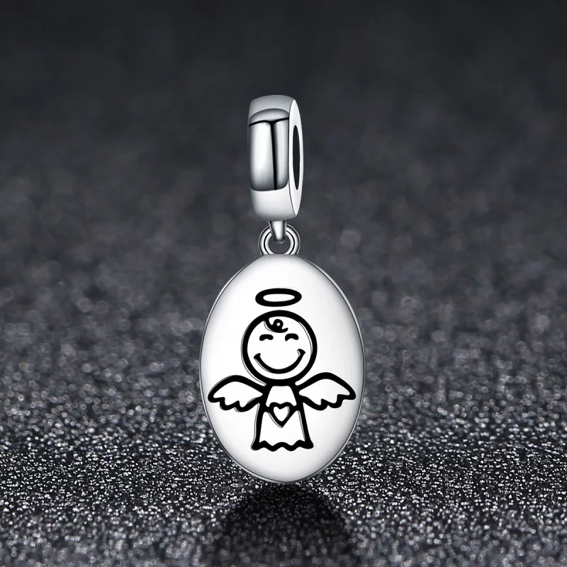 (image pour) Charm Pendant Style PANDORA Perte du nourrisson Fausse couche - SCC328 - Afficher 3