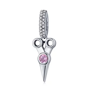 (image pour) Charm Pendant Style PANDORA Petits ciseaux de coiffeur - SCC656