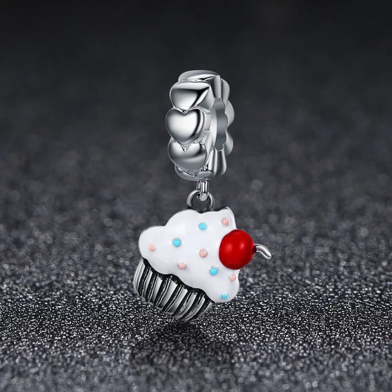 (image pour) Charm Pendant Style PANDORA Petits gâteaux - SCC350 - Afficher 2