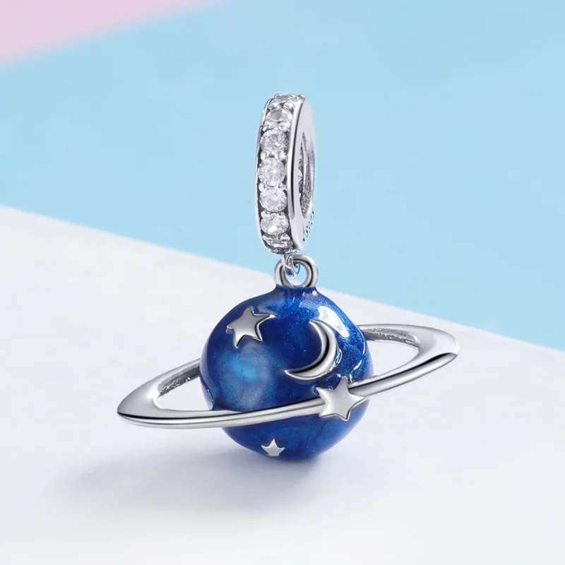 (image pour) Charm Pendant Style PANDORA Planète secrète - SCC933 - Afficher 2