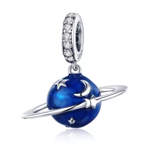 Charm Pendant Style PANDORA Planète secrète - SCC933 (image pour) Charm Pendant Style PANDORA Planète secrète - SCC933