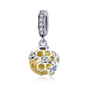 (image pour) Charm Pendant Style PANDORA Rayon de miel - SCC879